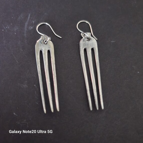 Pickle Fork Earrings