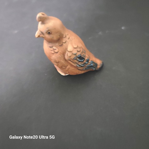 Ceramic Quail Mid Century