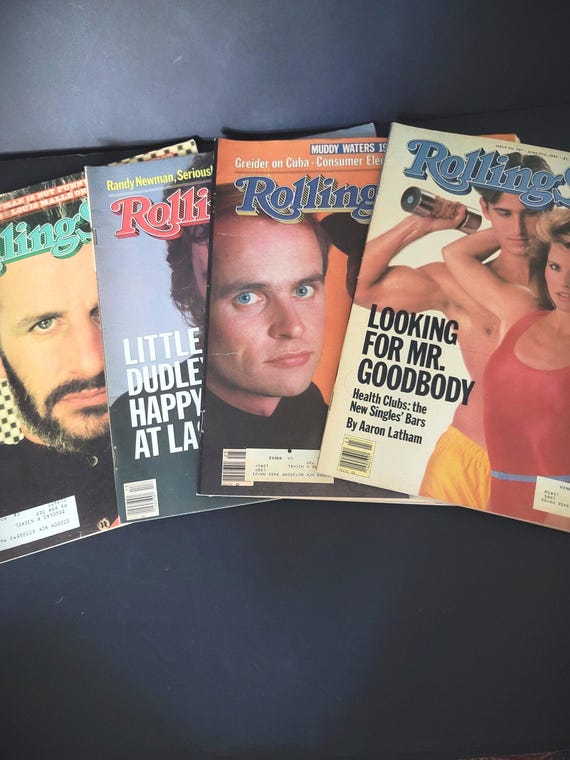 1983 Rolling Stone Magazine 4 issues