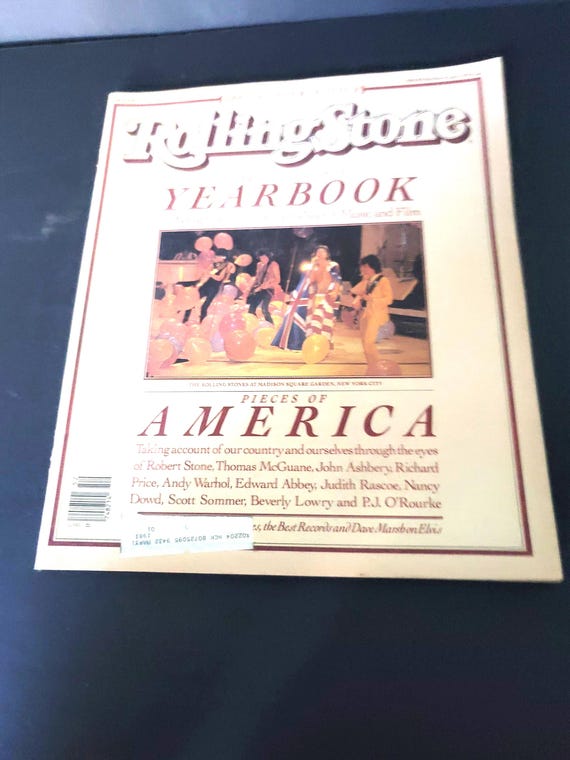Rolling Stone 1981 Year in Photos Yearbook