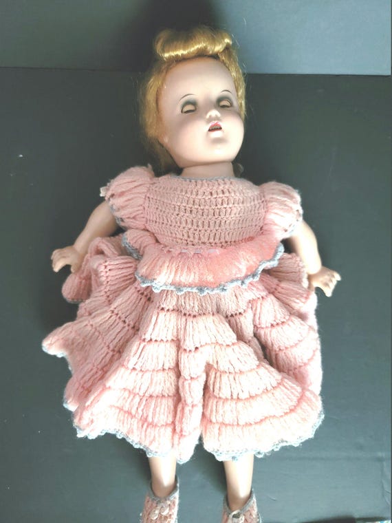 1930s 18" Composition Shirley Temple Doll