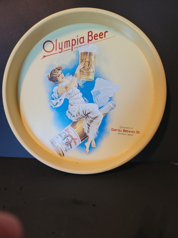 Olympia Beer Tray 1970s