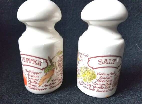 Avon 1980 Salt and Pepper Shakers
