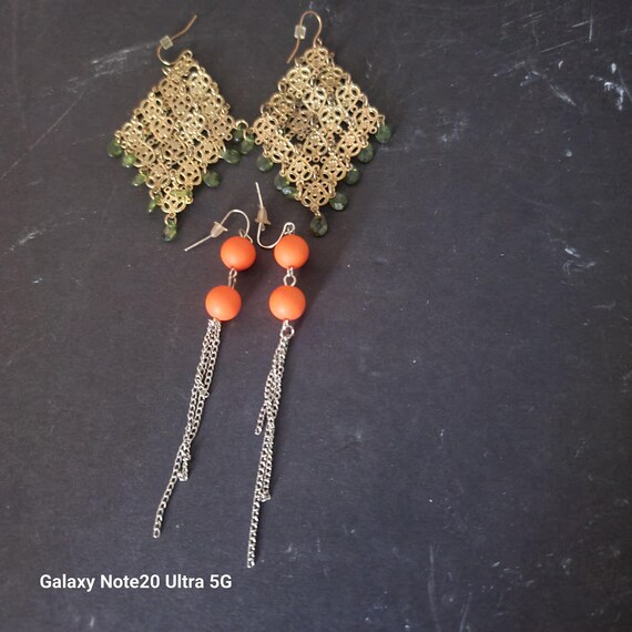 2 Pairs of Vintage Earrings