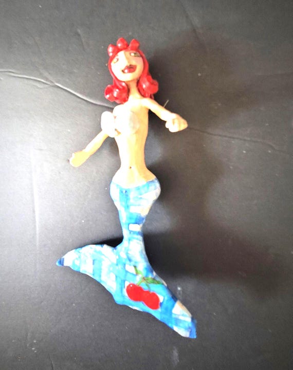 50s Pin Up Girl Mermaid