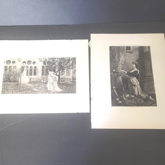 Pair of Photogravure  Prints