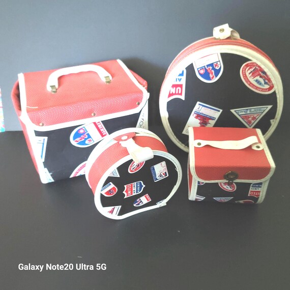 United Airlines Toy Travel Case Set 1960s