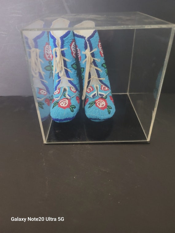 Native American Baby Burial Moccasins