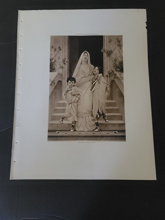 Book Print The Mother of the Cracchi
