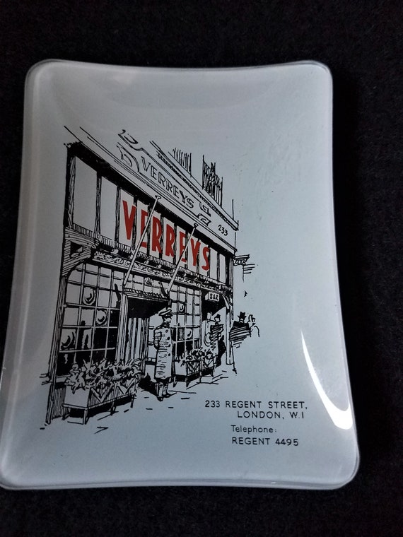 Vintage Verrey's Trinket Dish London