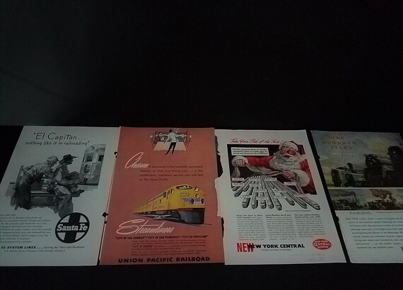 1940s Transportation Advertisements