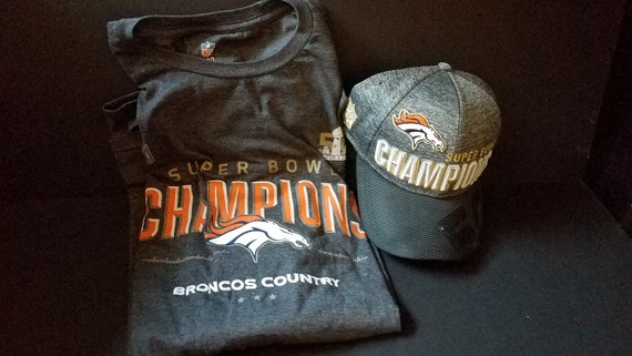 Super Bowl 50 Bronco Champ Shirt & Hat