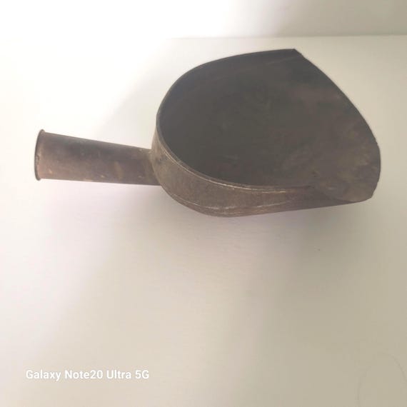 Old Primitive Metal Scoop