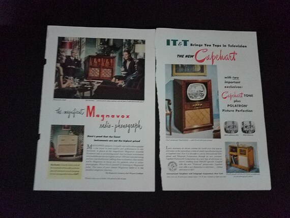 40s Radio and Television Ads
