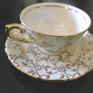 Wolfram Wisau Bavaria Demitasse Cup and Saucer