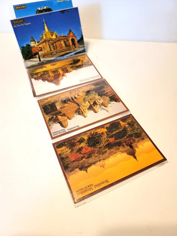 Bagan Myanmar Unused Postcards 10 #2