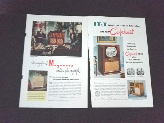 40s Radio and Television Ads