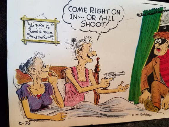 Postcard/1952/Humorous/Used/