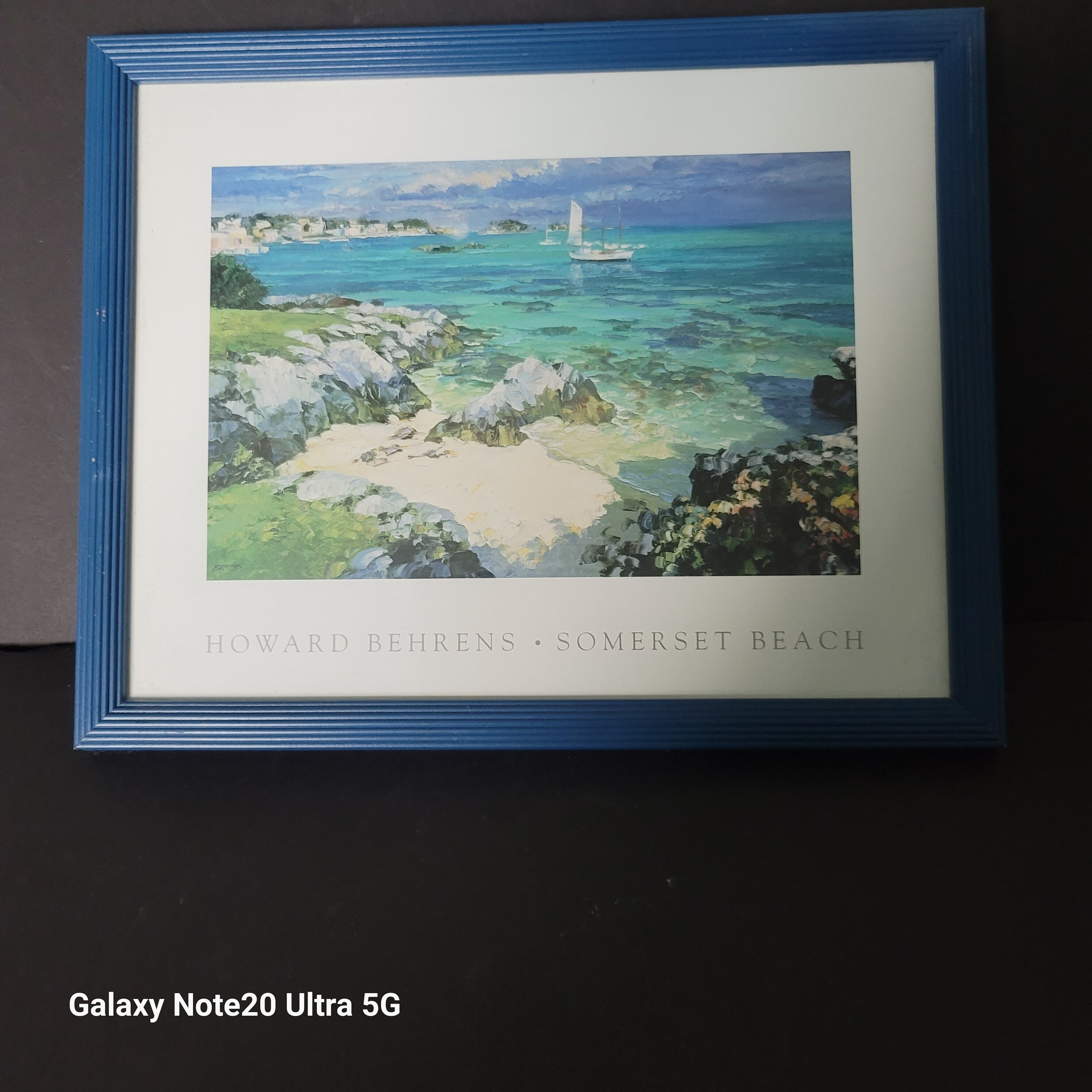 4-57 BEHRENS 絵画 ホワード・ベーレンス サイン入り （c4662b