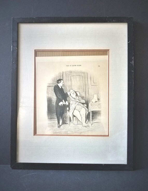 Daumier Print Tout Ce Qu'on Voudra