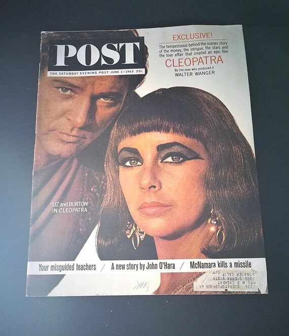 June 63 Saturday Evening Post Liz Taylor