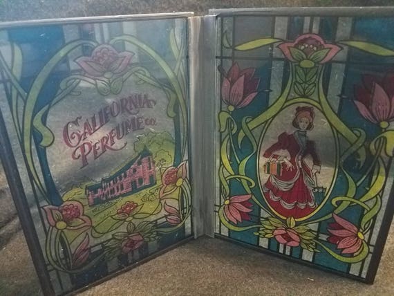 Avon/California Perfume/Stained Glass/Picture