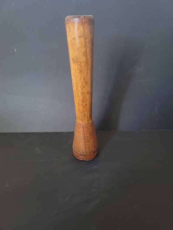 Textile Bobbin Candle Holder