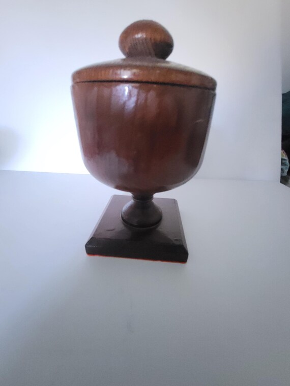 Wooden Tobacco Box Circa 1960