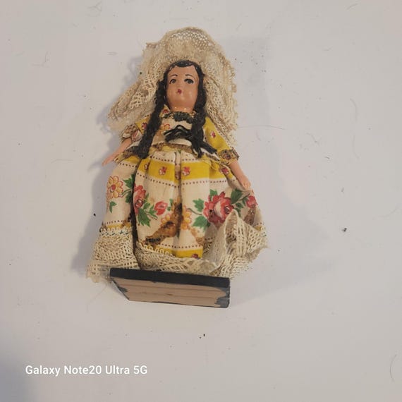 Celluloid Portuguese Girl Doll