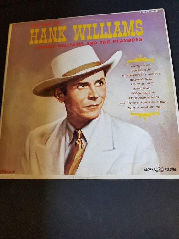 1963 Johnny Williams and the Playboys The Era of Hank Williams