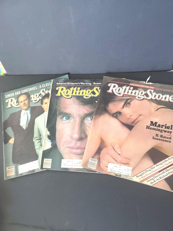 1982 Issues of Rolling Stone Magazine