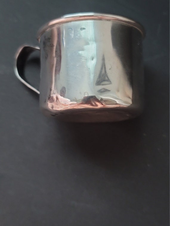 Sterling Antique Baby Cup