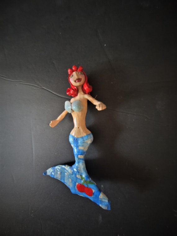 50s Pin Up Girl Mermaid