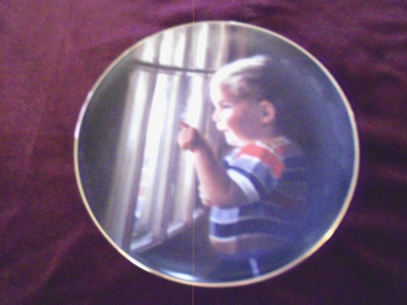 Zolan Daddy's Home Collectible Plate