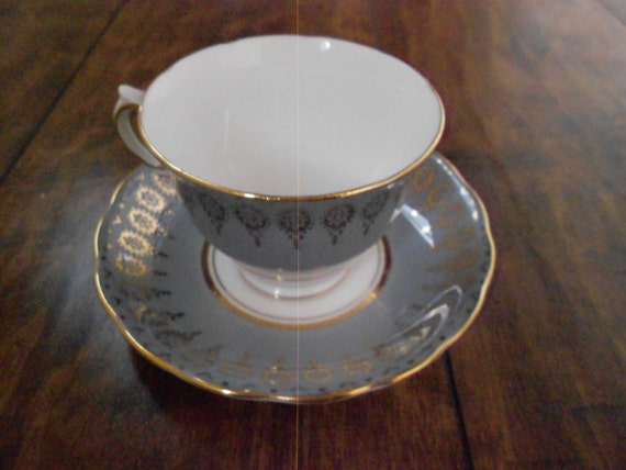 Colclough Bone China Cup and Saucer Mid Century