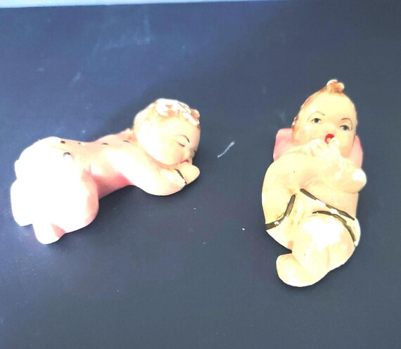 Chalkware Baby Wall Decor