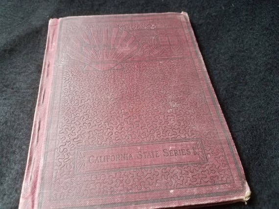 The Children's Primer Vintage Textbook State of CA
