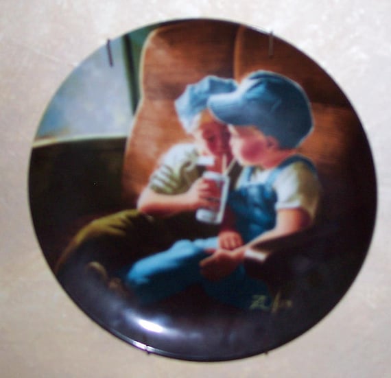 Donald Zolan Little Engineers Collector Plate