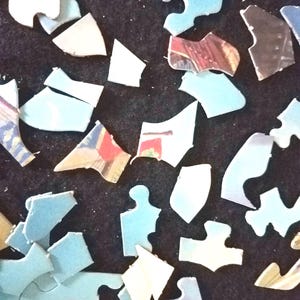 Antique Jigsaw Picture Puzzle Port of Hearts Desire image 5