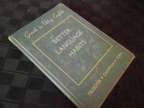 Better Language Habits 1941