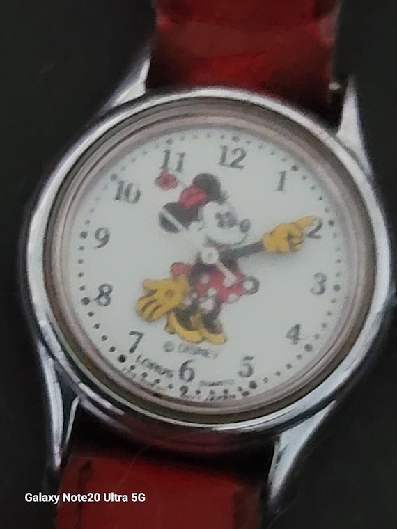 Vintage 1980s Lorus Minnie Mouse Watch