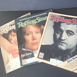 Set of 3 1982 Rolling Stone Magazines