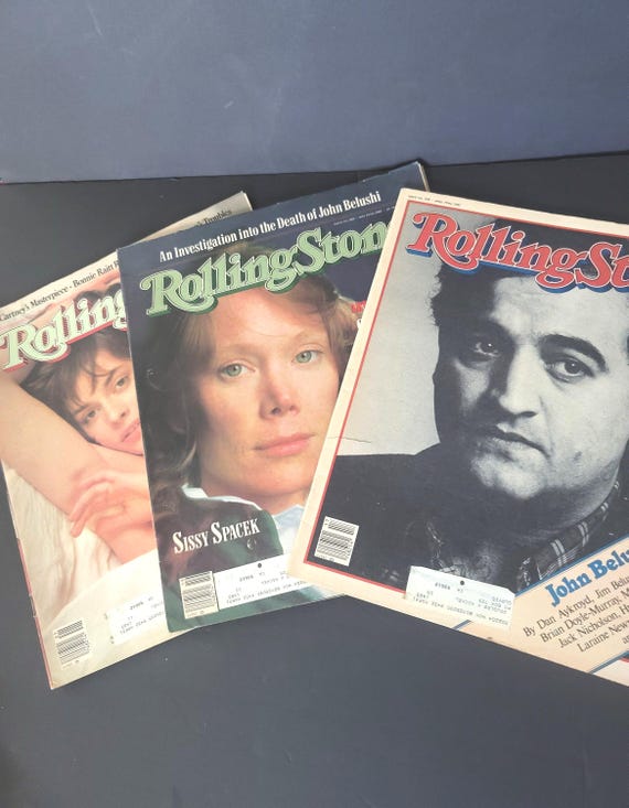 Set of 3 1982 Rolling Stone Magazines