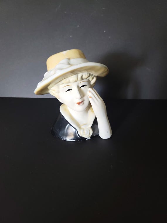 Ladies Ceramic Head 1930s