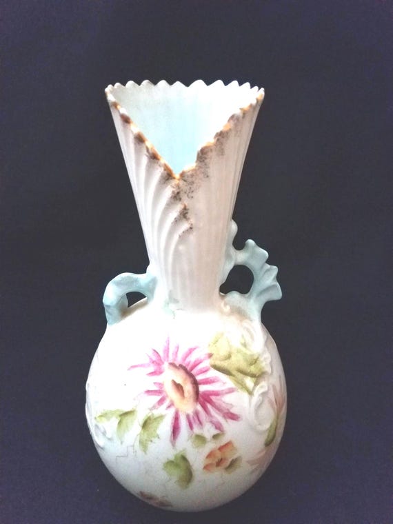 Baroque Floral Vase Amphora