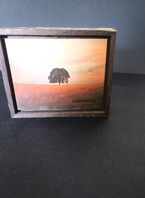 Joseph A Barnett Signed Oil Painting 1970s