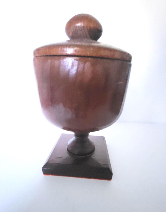 Wooden Tobacco Box Circa 1960