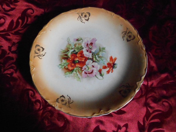 Thompson Lusterware Plate 1849s