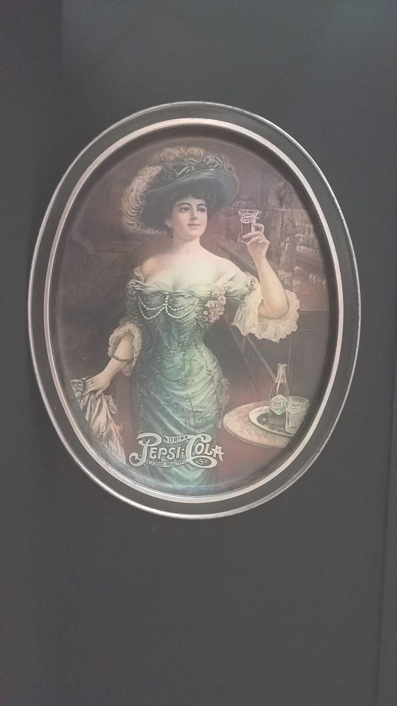 Retro Pepsi Tray 1970s