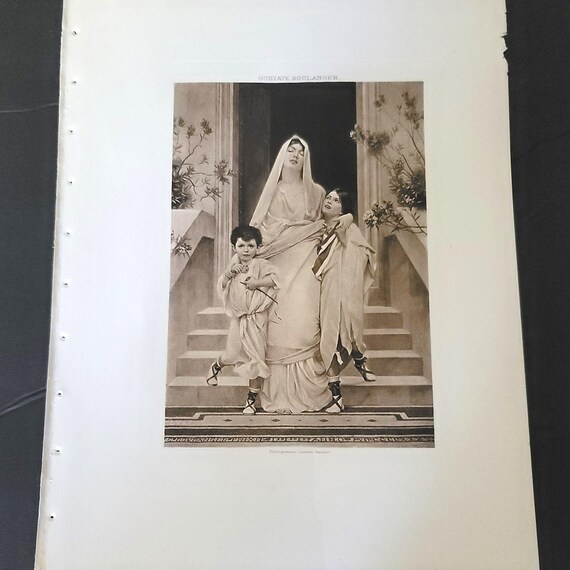 Book Print The Mother of the Cracchi